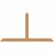 Ekena Millwork Portland Timber Gable Bracket, Western Red Cedar, 96"W x 52"H x 5 1/2"D x 5 1/2"F, 13/12 Pitch GBW096X52X0606POR00SWR - alternate 1